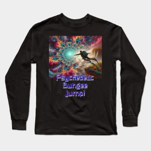 Psychedelic bungee Jump Long Sleeve T-Shirt